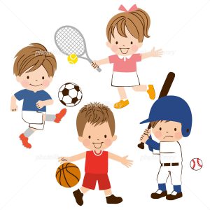 部活,サッカー,野球,バスケ,テニス